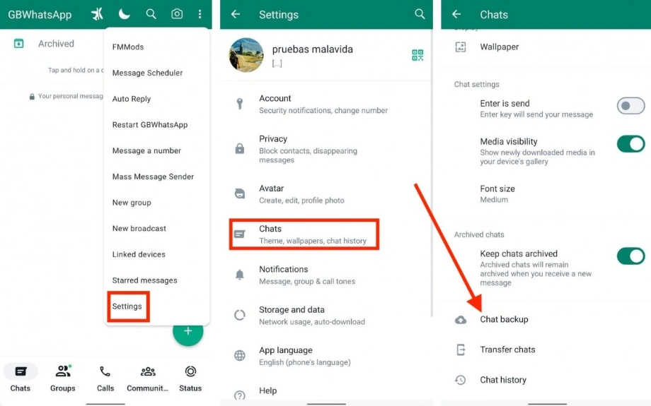 see deleted messages